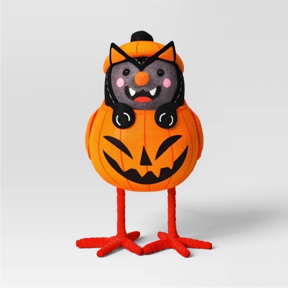 Target Hyde & EEK! Halloween Pumpkin Fabric Bird